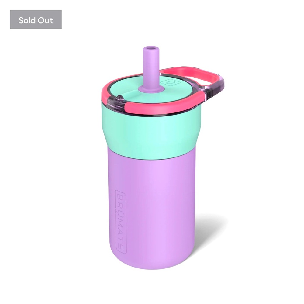 NEW! BRUMATE Stardust LEAP Leakproof Locking Lid Kids Cup 12oz NEW IN BOX!